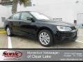 Black - Jetta SE Sedan Photo No. 1