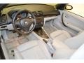 Grey 2008 BMW 1 Series 135i Convertible Interior Color