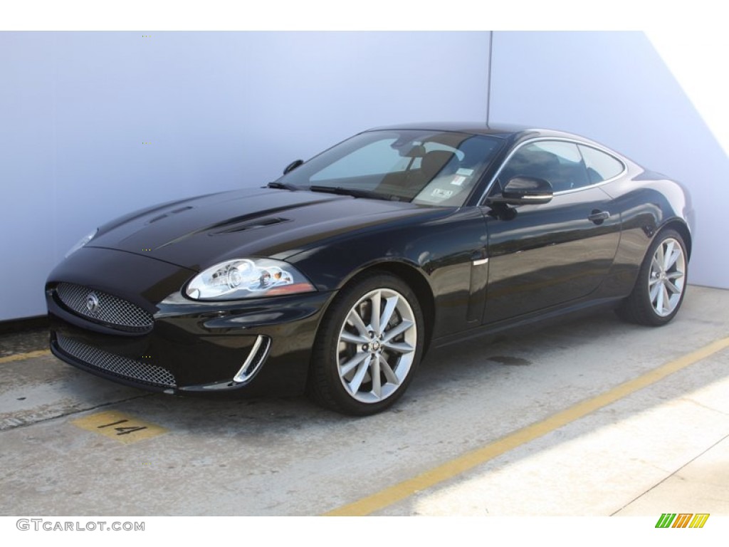 Ebony Black 2010 Jaguar XK XKR Coupe Exterior Photo #60530014