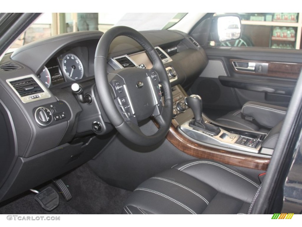 Ebony Interior 2012 Land Rover Range Rover Sport HSE LUX Photo #60531124