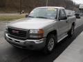 2006 Silver Birch Metallic GMC Sierra 1500 Regular Cab 4x4  photo #4