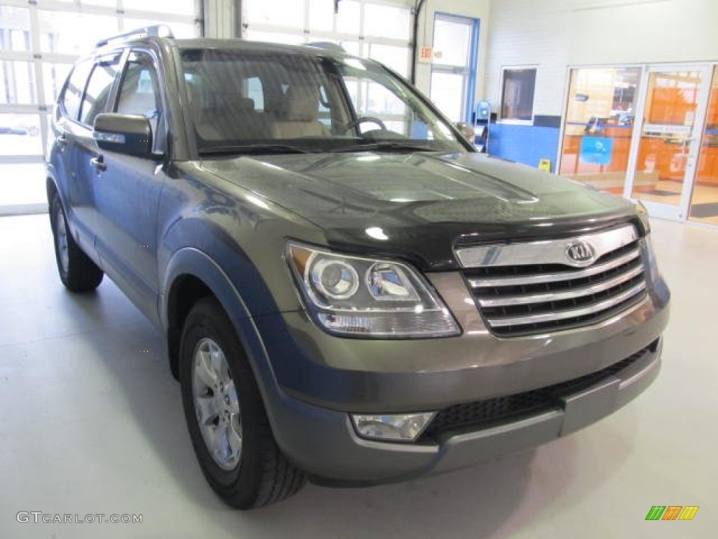 2009 Borrego EX V6 4x4 - Metal Bronze / Beige photo #4