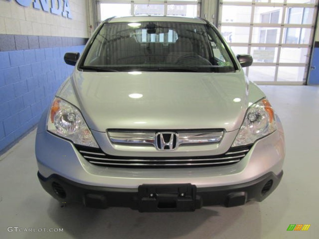 2009 CR-V EX 4WD - Alabaster Silver Metallic / Gray photo #5