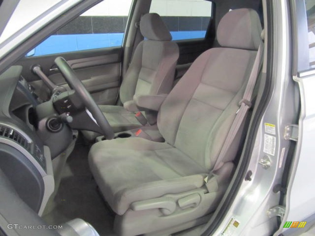 2009 CR-V EX 4WD - Alabaster Silver Metallic / Gray photo #8