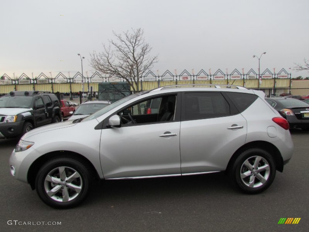 2009 Murano SL AWD - Brilliant Silver Metallic / Black photo #4