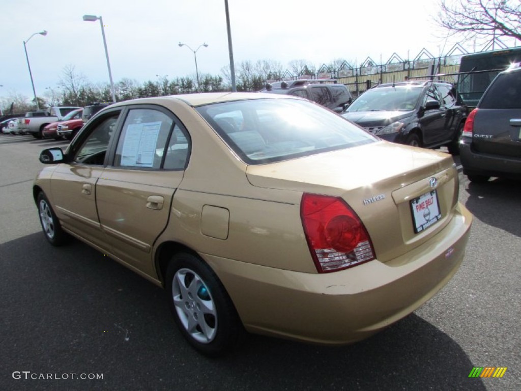 2004 Elantra GLS Sedan - Hazelnut / Gray photo #5