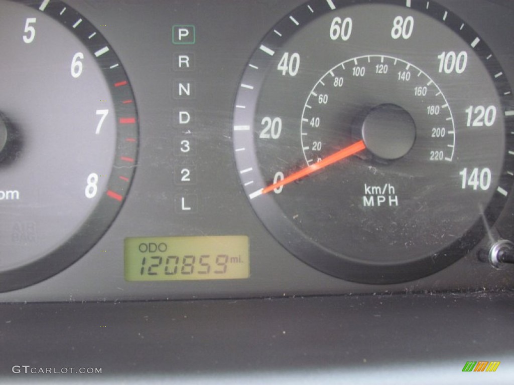 2004 Elantra GLS Sedan - Hazelnut / Gray photo #15
