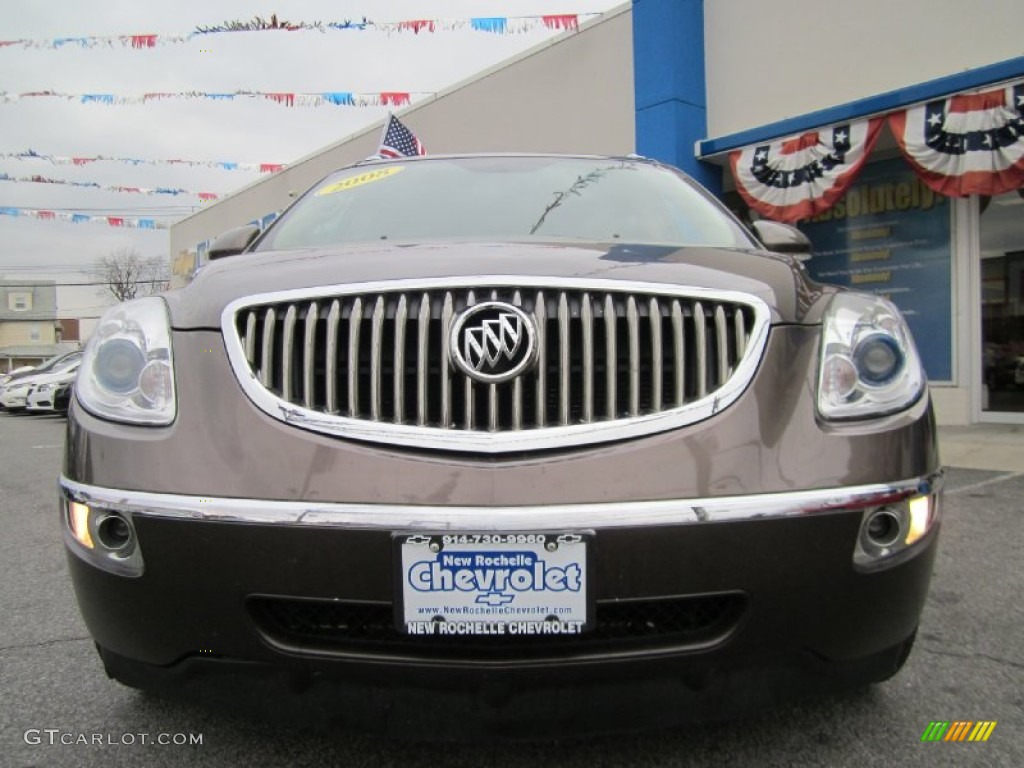 2008 Enclave CXL AWD - Cocoa Metallic / Cashmere/Cocoa photo #2