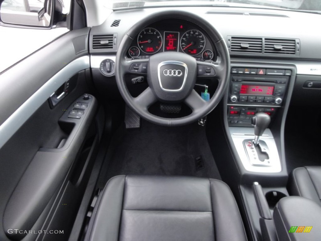2008 A4 2.0T quattro Sedan - Brilliant Black / Black photo #30