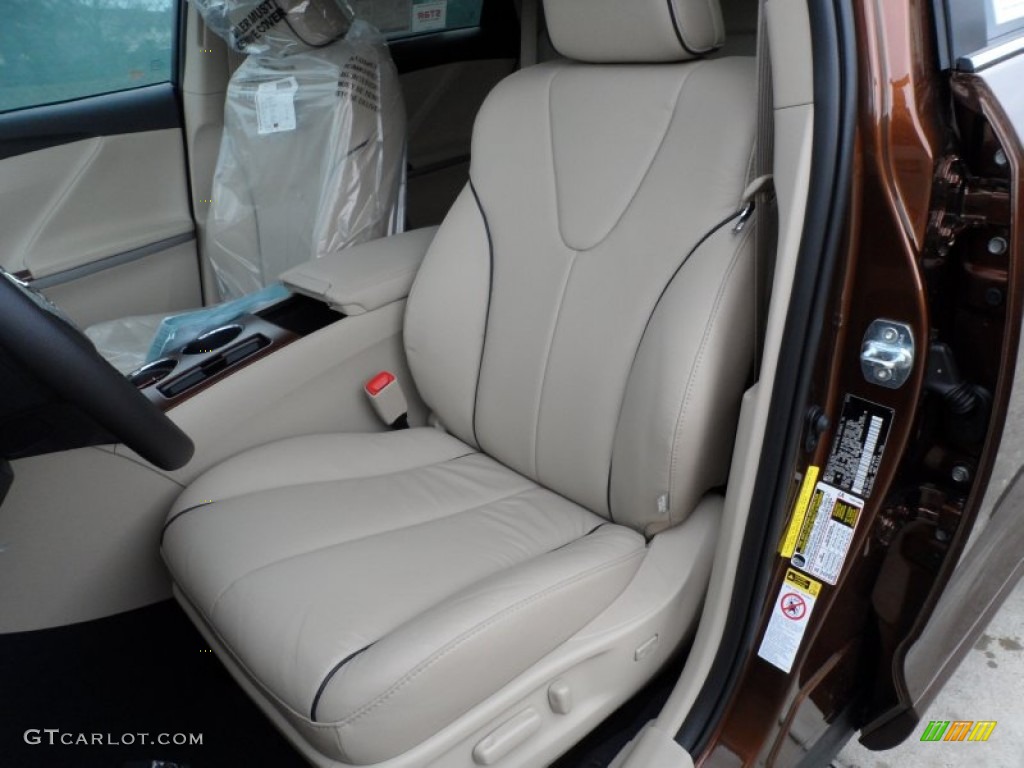 Ivory Interior 2012 Toyota Venza XLE Photo #60536770