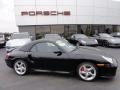 Black 2004 Porsche 911 Turbo Cabriolet Exterior