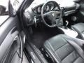 Black 2004 Porsche 911 Turbo Cabriolet Interior