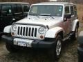 Bright Silver Metallic - Wrangler Unlimited Sahara 4x4 Photo No. 1