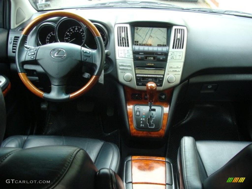 2008 Lexus RX 350 AWD Black Dashboard Photo #60538189