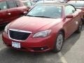 2012 Deep Cherry Red Crystal Pearl Coat Chrysler 200 S Convertible  photo #1