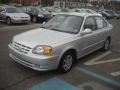 2004 Silver Mist Hyundai Accent GL Sedan  photo #7