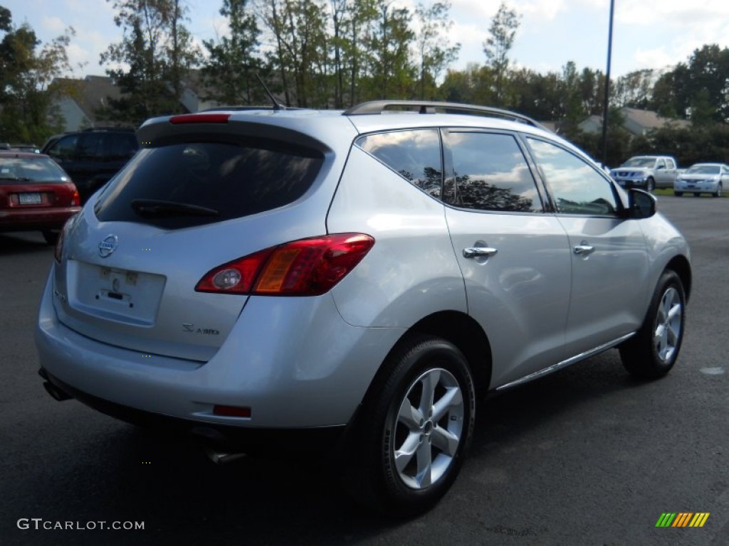 2009 Murano S AWD - Brilliant Silver Metallic / Black photo #2