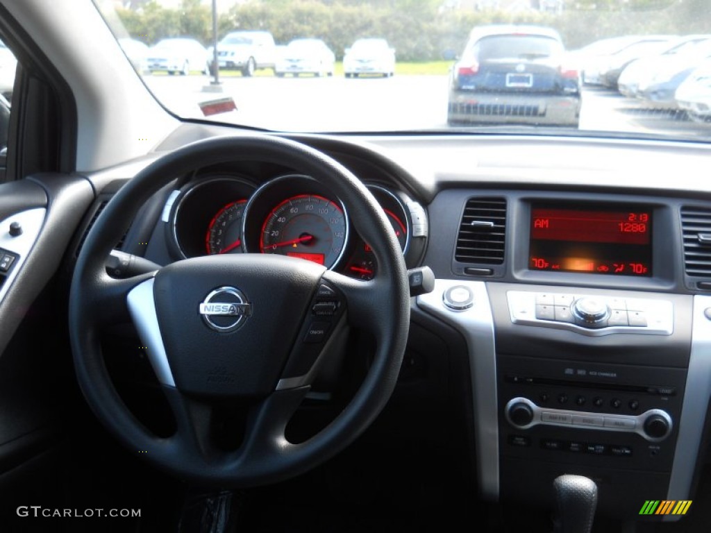2009 Murano S AWD - Brilliant Silver Metallic / Black photo #4