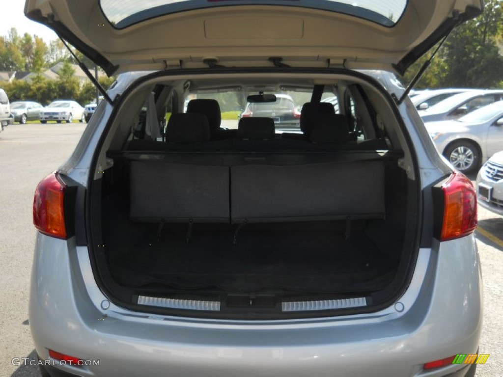 2009 Murano S AWD - Brilliant Silver Metallic / Black photo #6
