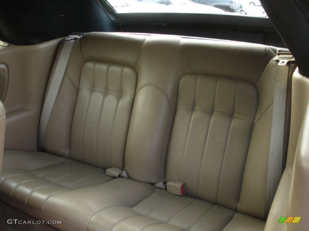 2001 Chrysler Sebring LXi Convertible Rear Seat Photo #60539269