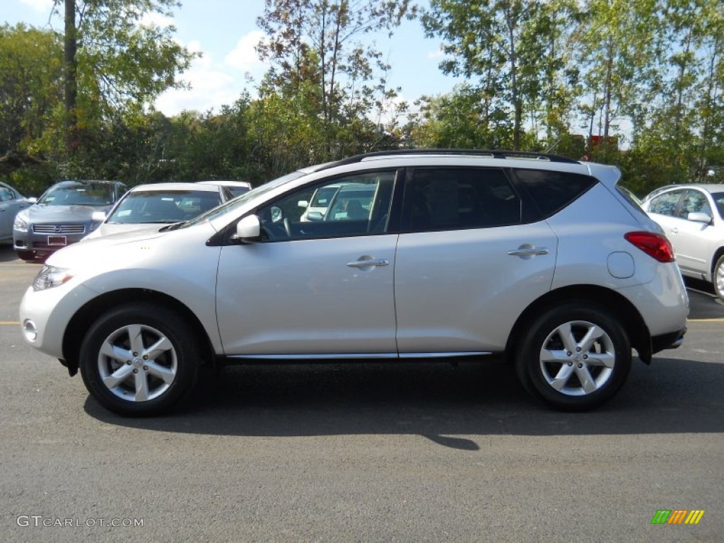 2009 Murano S AWD - Brilliant Silver Metallic / Black photo #12