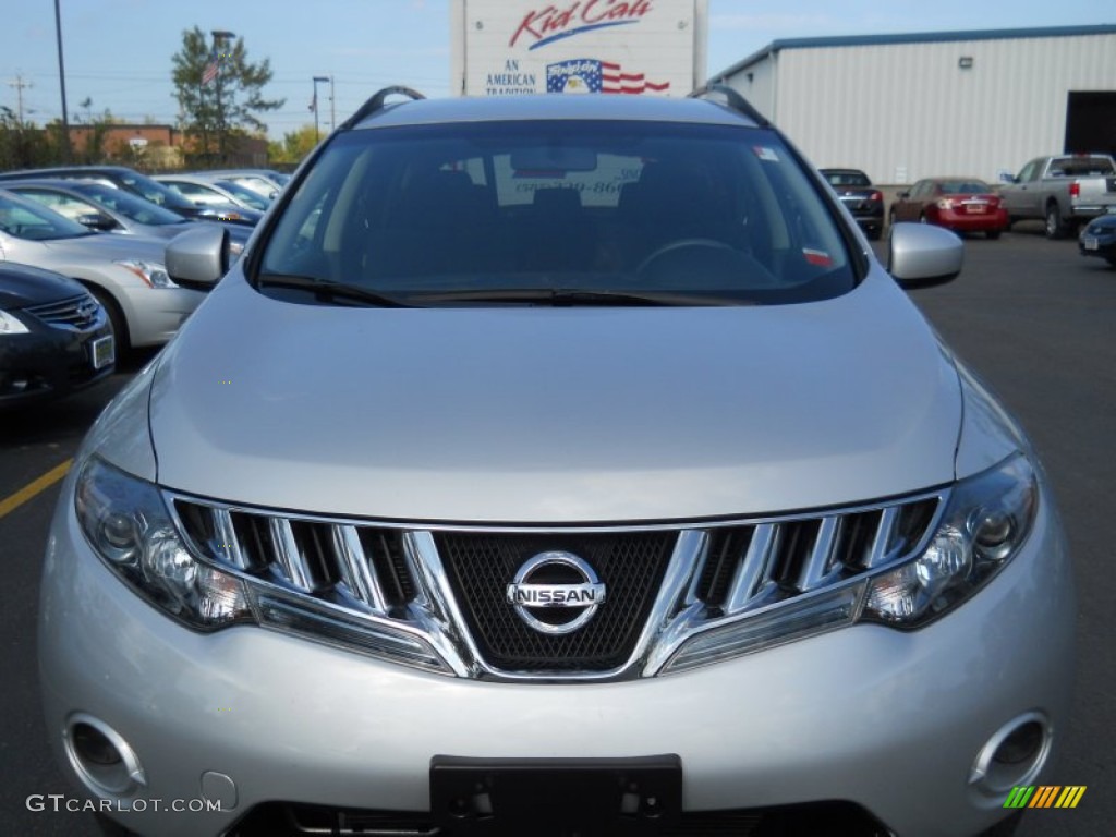 2009 Murano S AWD - Brilliant Silver Metallic / Black photo #16