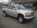Sheer Silver Metallic 2010 Chevrolet Colorado LT Extended Cab