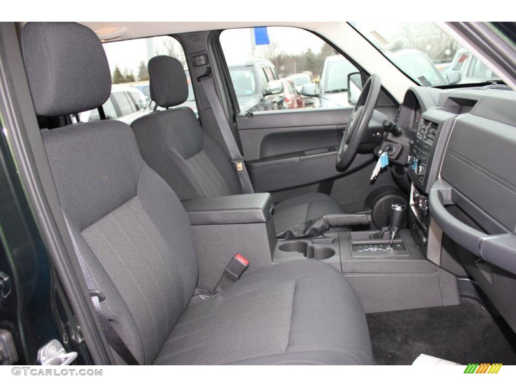 2011 Liberty Sport 4x4 - Natural Green Metallic / Dark Slate Gray photo #16