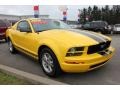 2006 Screaming Yellow Ford Mustang V6 Premium Coupe  photo #1