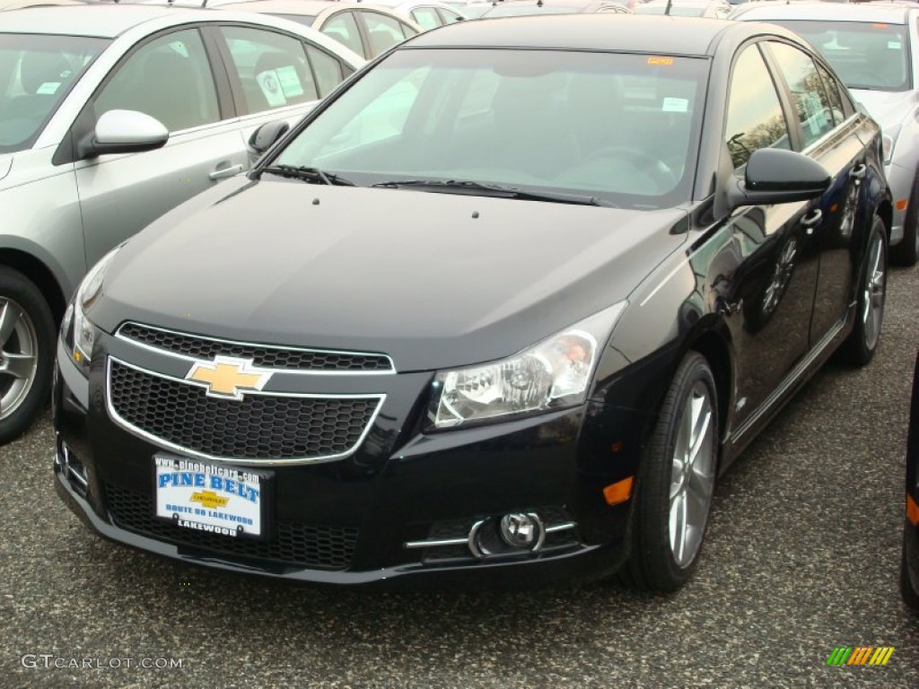 2012 Cruze LTZ/RS - Black Granite Metallic / Jet Black photo #1