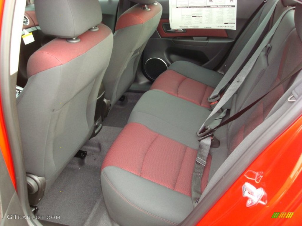 2012 Chevrolet Cruze LT/RS Rear Seat Photo #60540958