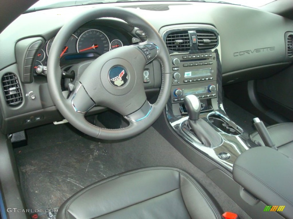 2012 Chevrolet Corvette Coupe Ebony Dashboard Photo #60541009