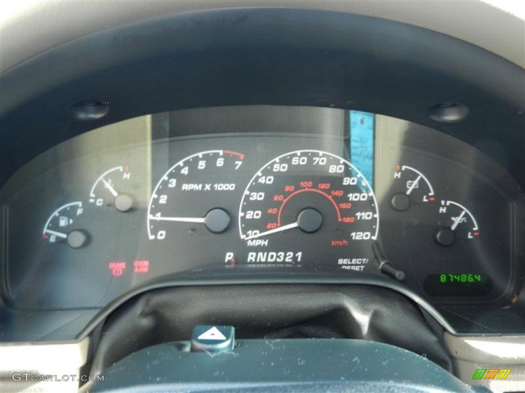 2002 Ford Explorer XLS 4x4 Gauges Photo #60541189