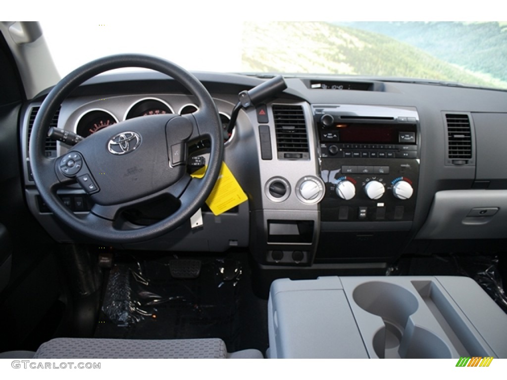 2012 Tundra Double Cab 4x4 - Magnetic Gray Metallic / Graphite photo #9