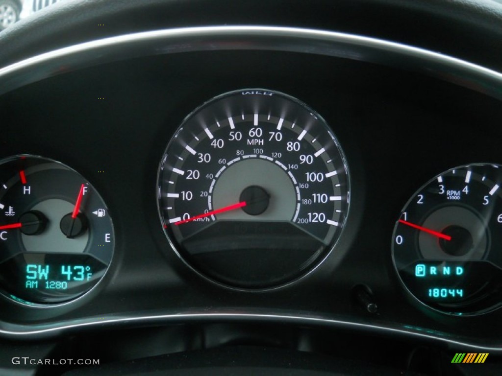 2011 Chrysler 200 Touring Gauges Photo #60543346