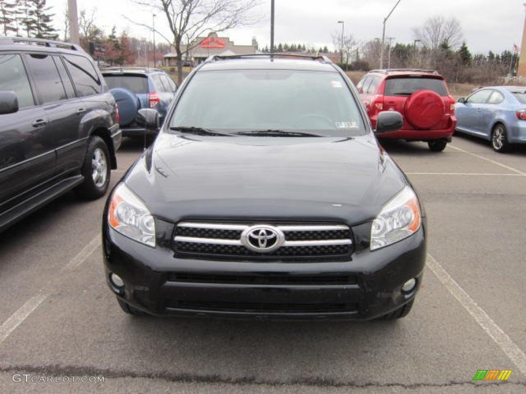 2008 RAV4 Limited 4WD - Black / Ash photo #2