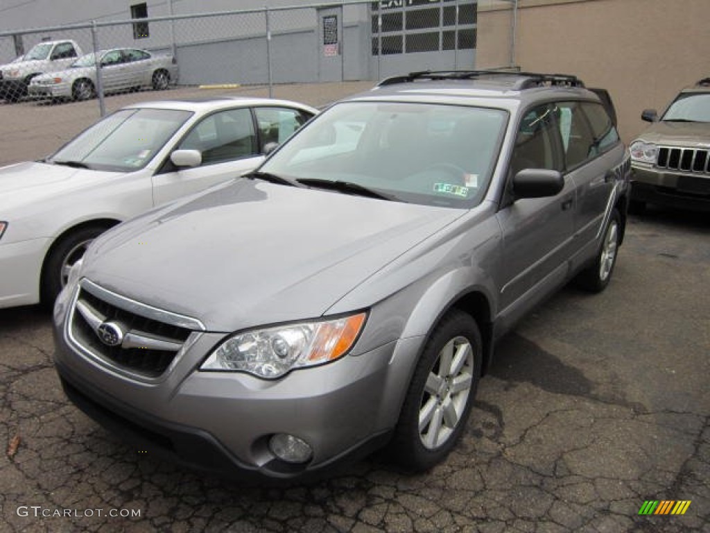 2009 Outback 2.5i Special Edition Wagon - Quartz Silver Metallic / Off Black photo #3