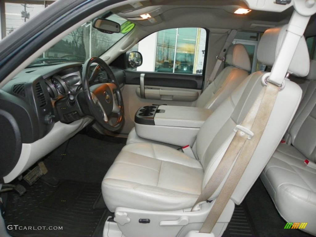 2008 Silverado 1500 LT Extended Cab 4x4 - Blue Granite Metallic / Light Titanium/Ebony Accents photo #5