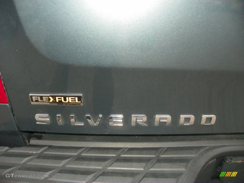 2008 Silverado 1500 LT Extended Cab 4x4 - Blue Granite Metallic / Light Titanium/Ebony Accents photo #11