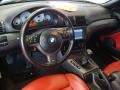 2004 BMW M3 Imola Red Interior Dashboard Photo