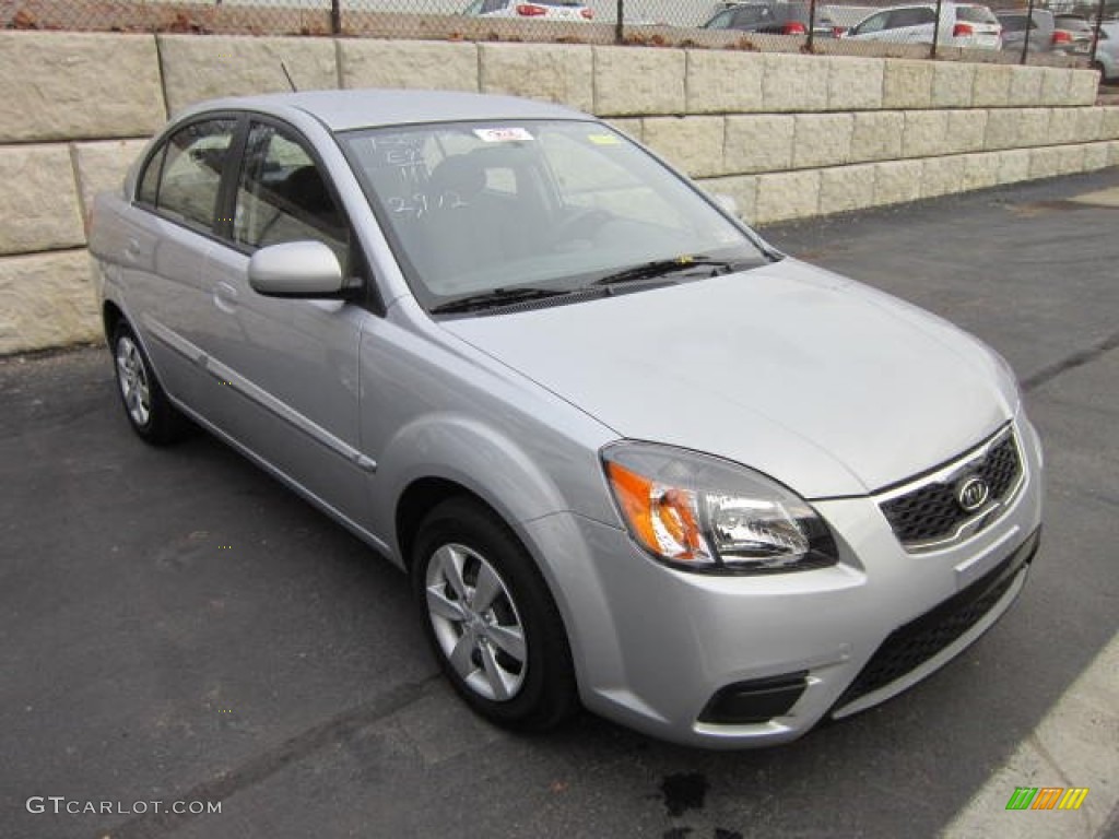 2011 Rio LX - Clear Silver / Gray photo #1