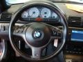 2004 BMW M3 Imola Red Interior Steering Wheel Photo