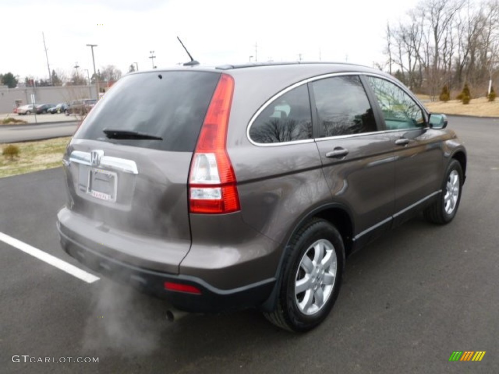 2009 CR-V EX-L 4WD - Urban Titanium Metallic / Ivory photo #7