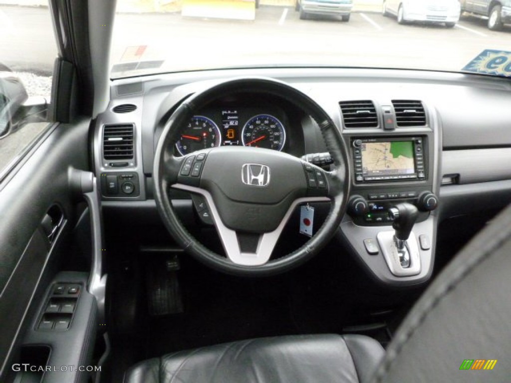 2009 CR-V EX-L 4WD - Urban Titanium Metallic / Ivory photo #13