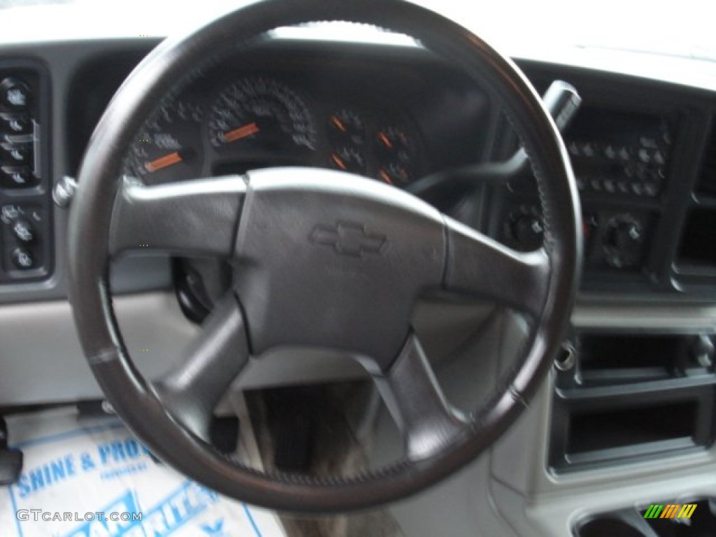 2003 Suburban 1500 4x4 - Light Pewter Metallic / Tan/Neutral photo #13