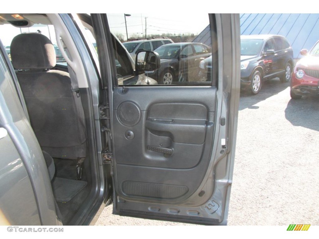 2003 Ram 1500 SLT Quad Cab - Graphite Metallic / Dark Slate Gray photo #16