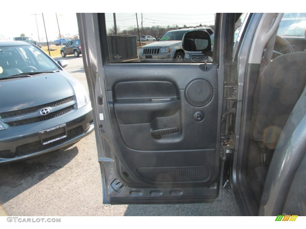 2003 Ram 1500 SLT Quad Cab - Graphite Metallic / Dark Slate Gray photo #18