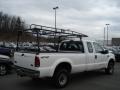 2002 Oxford White Ford F250 Super Duty XL SuperCab 4x4  photo #4