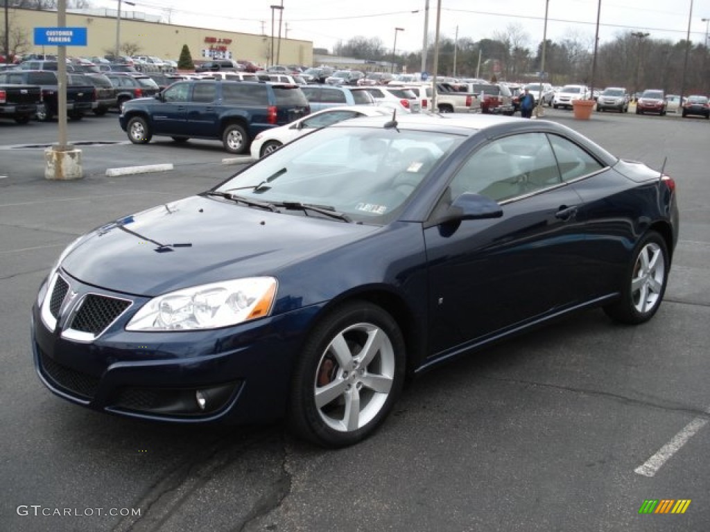 Midnight Blue Metallic 2009 Pontiac G6 GT Convertible Exterior Photo #60546874