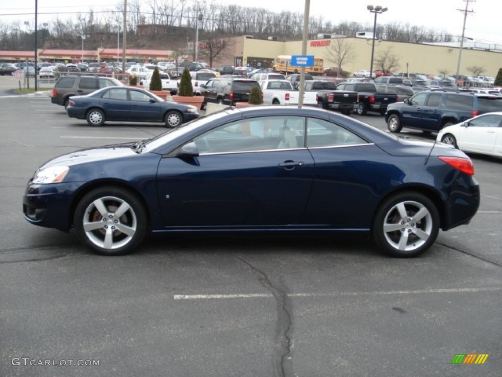 Midnight Blue Metallic 2009 Pontiac G6 GT Convertible Exterior Photo #60546881